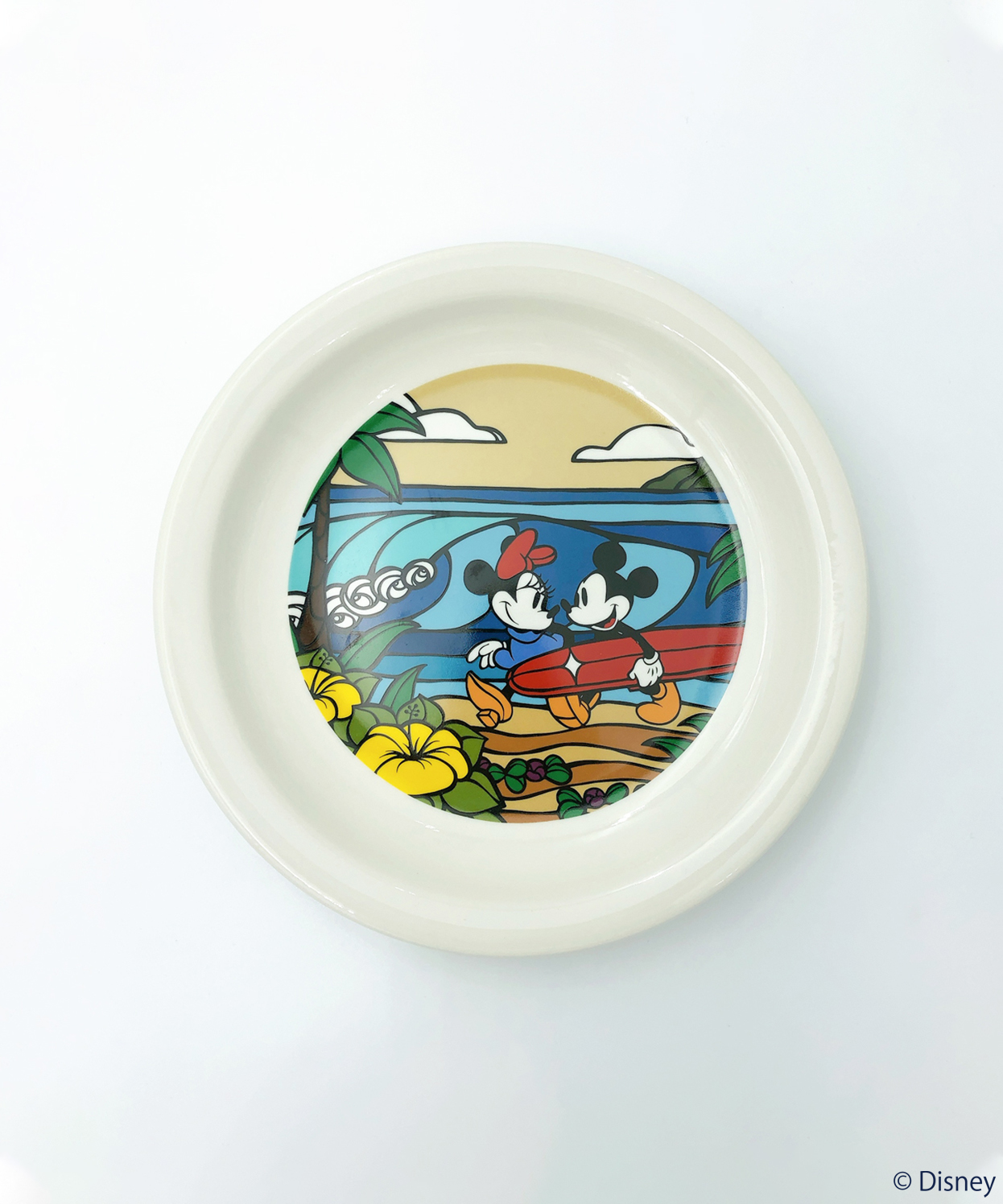 【SURF MICKEY COLLECTION / Heather Brown】PLATE(L) / COME ...